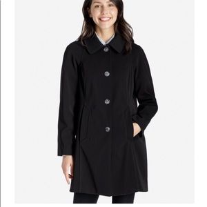 LONDON FOG COAT: SUSAN FRENCH TWILL WALKER